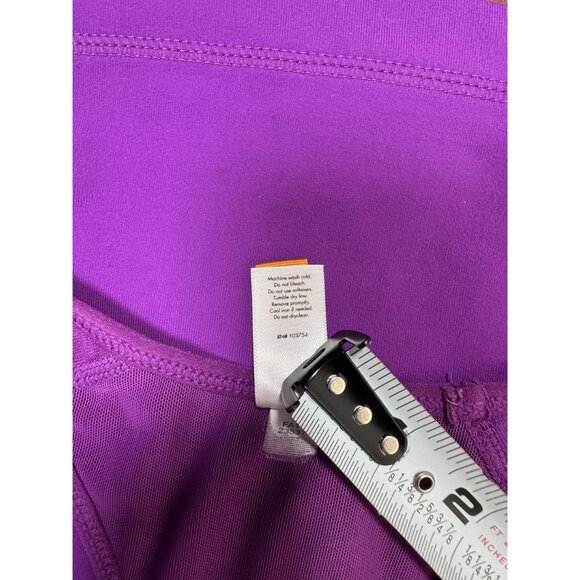 Lucy Size S Womens Purple Racerback Tank Top Breathable & Stretch Fabric - Picture 8 of 11
